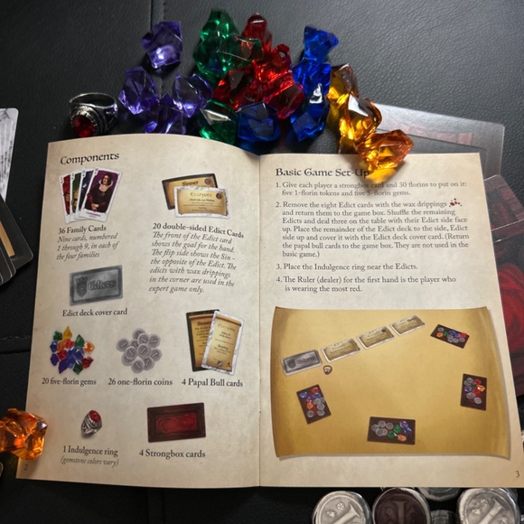 Indulgence Card Game Restoration Game Version Dragonmaster Out of Print 2017 - Picture 4 of 9